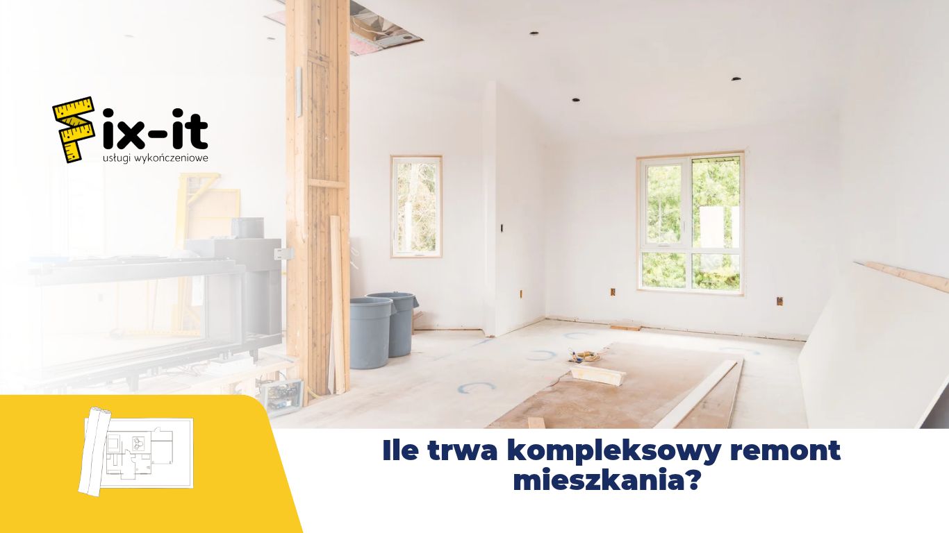 Ile trwa kompleksowy remont pomieszczenia